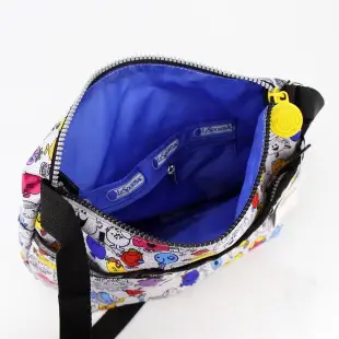 LeSportsac x MR. MEN LITTLE MISS  奇先生妙小姐 7562單肩斜背包休閒降落傘防水 輕便 輕量 限量