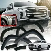 FOR MG EXTENDER MAXUS T70 UTE 2021-2022 FENDER FLARE WHEEL ARCH 6" INCHES BLACK