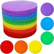 Pack of 30 Carpet Marker Spot,Loop Circles Carpet Floor Spots,Carpet Spots Hook for Classroom,Kindergarten and Sport Easy Teach Tool Game