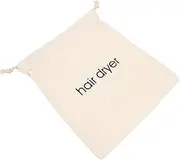 Hair Dryer Storage Pouch Drawstring Tidy Hair Dryer Bag for Travel Home