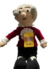 Little Thinkers Wolfgang Amadeus Mozart Wind Up Musical Plush Doll New Works