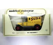 MATCHBOX MODELS OF YESTERYEAR, 1912 FORD MODEL T Y-12 Suze A La Gentiane.