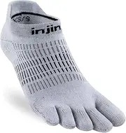 Injinji Women's Run Lightweight No-Show Toe Socks
