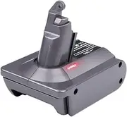 Battery Converter Adapter，Compatible for Bosch ，18V Li-ion Battery BAT609 BAT618 Convert，Compatible for Dyson ，Vacuum Cleaner V6 DC61 DC62DC58 DC59
