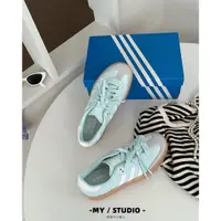 在飛比找蝦皮購物優惠-MY-  Adidas Samba Sambae 湖水綠 水