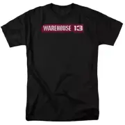 Warehouse 13 Logo T Shirt Licensed Sci-Fi TV Show Classic Adult Tee New Black