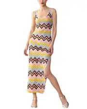 Cynthia Rowley Zigzag Knit Dress