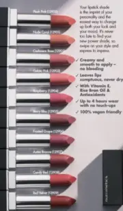 Nutrimetics nc Radiant Colour Lipstick - Candy Red