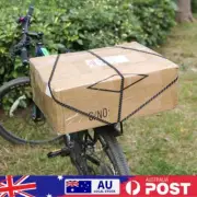 Bicycle Cargo Elastic Rope MTB Luggage Strap Retractable Belt with Plastic Hook