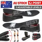 Shoes Insoles Air Cushion Height Increase Heel Gel Inserts Taller Lifts Pad OZ