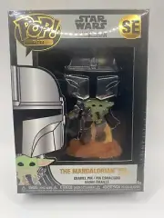 Funko Pop Pin The Mandalorian With Grogu
