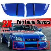 For 2004 2005 Subaru Impreza WRX STi Fog Light Bezel Cover Cap Blue Painted New (for: Subaru)