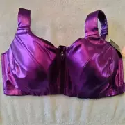 Victoria's Secret Dark Violet 38DD Sweat On Point Knockout Support Sport Bra