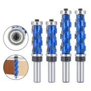 1/2'' Shank Flush Trim Router Bit Compression Milling Cutter Top Bottom Bearing