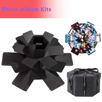Surprise Explosion Box Love Memory DIY Photo Album Anniversary Gift UN