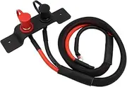DONFAMDS Cable Battery Jump Post Kit with High Voltage Cables Compatible with Durable Mounting Base for Trucks Lawn Mowers Easy Access for Quick Charging