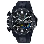 【CASIO】EDIFICE MEW MAN 藝術男子三眼三針樹脂腕錶(EFR-558BP-1A)正版宏崑公司貨