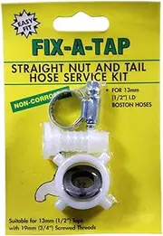 Fix-A-Tap Straight Nut and Tail Washing Machine Hose Service Kit