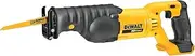 [DEWALT] 20V MAX Reciprocating Saw, 3,000 Strokes Per Minute, Variable Speed Trigger, Bare Tool Only (DCS380B), Black/Clear