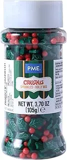 PME Christmas Sprinkles - Holly Mix (105g)