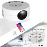YT200 Home Wired Projector Mini Portable Small Screen Black & White NEW IN BOX