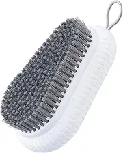 Nail Cleaning Brush - Dustpan Brush, Bristle Brush, Non-Slip Hanging Fingernail Brush, Nail Brush, Multi-Purpose Hand and Nail Cleaning Brush for Manicure, Art, Bathroom Cleaning