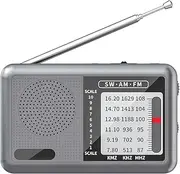 Portable Shortwave Radio | Portable Shortwave Radio Am Fm Weather Radio,Great Reception Full Band Transistor Radio Earphone Jack Audio Equipment for Travel