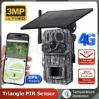 4G Solar Powered Security Camera 3MP Hunting Home Outdoor Surveillance System