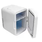 4L Makeup Storage Mini Refrigerator 12V LED HD Cooler And Warmer Sealed BI