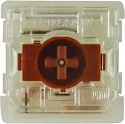 YMDK Gateron Low Profile Milky Switch v2 Red Blue Brown Axis 3 Pin for Low Profile Switches Mechanical Keyboard K1 K7 NuPhy Air75