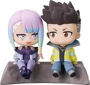 Cyberpunk: Edgerunners Pack of 2 Mini Figurines Qset David & Lucy - to The Moon 8 cm
