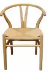 TIMBER FRAME WISHBONE DINING CHAIR NATURAL BLACK OR WHITE SET OF 2 CHAIRS