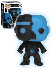 Funko POP! Heroes DC Super Heroes Justice League #95 Cyborg Silhouette (Glows In The Dark) - New, Mint Condition