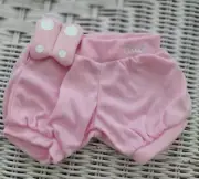 DOLL CLOTHES - SHORTS - PINK - TRUDI - LOOKS TO FIT CABBAGE PATCH OR 16-18 BABY
