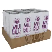 Wild Bill's Soda Pop Grape 12 PACK - 12oz - FREE SHIPPING