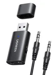 UGREEN USB 2.0 to 3.5mm Bluetooth Transmitter/Receiver Adapter with Audio Cable