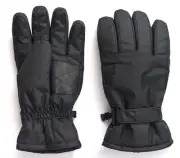 Igloos Outdoor Men’s Taslon Ski Gloves Waterproof Choose Size & Black or Grey