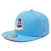 SB X NEW ERA MUSICA 3 FITTED HAT - SKY BLUE - Size 7 1/4