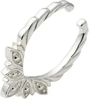 [Agete] silver ear cuff (for one ear), フリー, Silver, No Gemstone