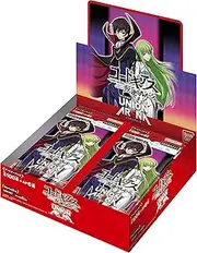 Bandai UA01BT Union Arena Booster Pack, Code Geass, Lelouch of The Rebellion (Box), 20 Packs