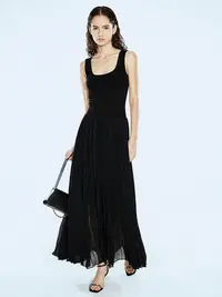在飛比找Yahoo!奇摩拍賣優惠-現貨 Club monaco 連身裙 洋裝 黑色