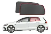 Genuine SNAPSHADES Car Rear Window Shades for Volkswagen Golf Hatchback 7th G...