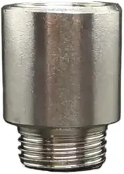 1/2" BSP Male to Female Thread 201 Stainless Steel Extension Joint Pipe Fitting Coupler Connector Adapter(Lengthened 30mm)