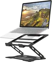 Laptop Stand, Ergonomic Adjustable Aluminum Notebook Riser Holder