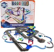 HEX BOTS Nanotopia, Sensory Toys for Kids & Cats with Over 130 Pieces & 7 Nano Bugs, Toy Playsets & Mini Robot Toy for Kids Ages 3 & Up, Batteries Included