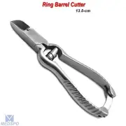 Manicure Pedicure Ring Barrel Cutter Spring Action Lock Clipper Podiatry Tools