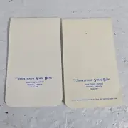 1994 Jamestown State Bank Customer Gift Pocket Notebook Jamestown and Randall Ks