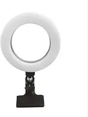 6 inch USB Video Conference Lighting Clip on LED Ring Light for Laptop Monitor