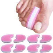 8 Pieces Premium Foam Toe Separators - Toe Spacers for Corn Blister and Hamme...