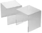 Bunching Table Nesting Tables Contemporary Clear Acrylic Hand-Craft